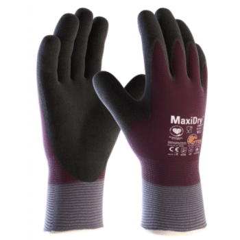 MaxiDry Zero Fully Coated Knitwrist Glove 12 pack
