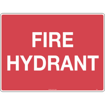 Fire Hydrant Sign