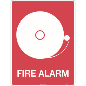 Fire Alarm (with Pictogram) Sign