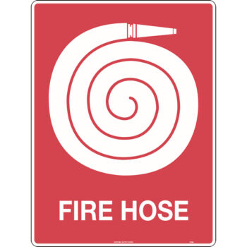 Fire Hose (with Pictogram) Sign