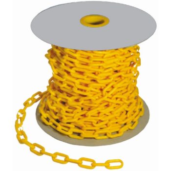 Yellow Plastic Safety Chain – Heavy Duty 6mm