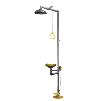 Safety Shower & Eyewash Station Stainless Steel