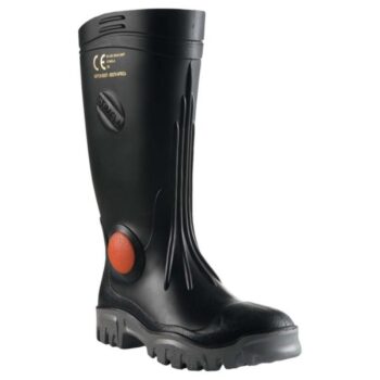 Stimela ‘Superintendant’ Black Safety Toe & Midsole Gumboot