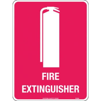 Fire Extinguisher (with Pictogram) Sign