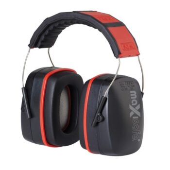 Red Maxisafe Earmuff 32dB – Class 5