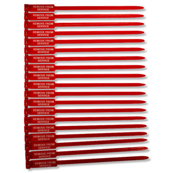 Inspection Tags - Lifting gear - "Remove from Service" - 175mm 100 per pack