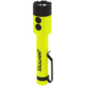 Intrinsically Safe Dual-light Flashlight with Tail Magnet