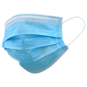 Disposable Face Mask, Type 1 with Earloops (Box of 50) - Image 2