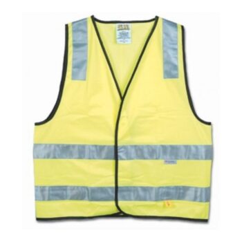 Hi-Vis Yellow Safety Vest – Day/Night