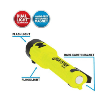 Intrinsically Safe Dual-light Flashlight with Tail Magnet - Image 2