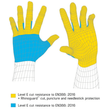 RhinoGuard Needle & Cut Resistant Level E Gloves - Image 3