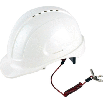 Tether - Hard Hat - coiled