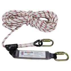 15M Rope Line With Adjuster and Shock Absorber